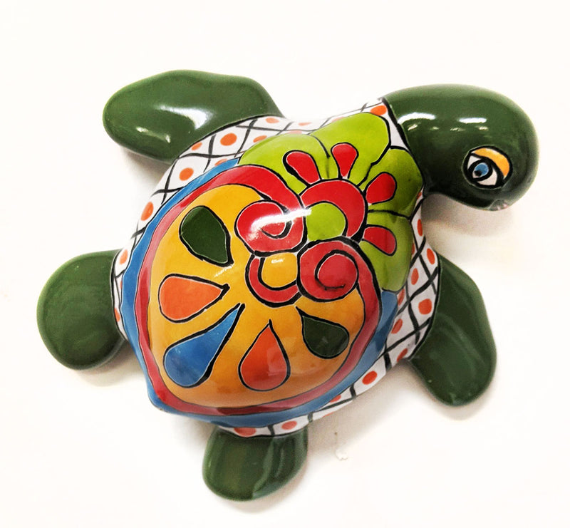 Small Wall Turtle- 6.25" x 6.25" (Green)-   LICXTS238