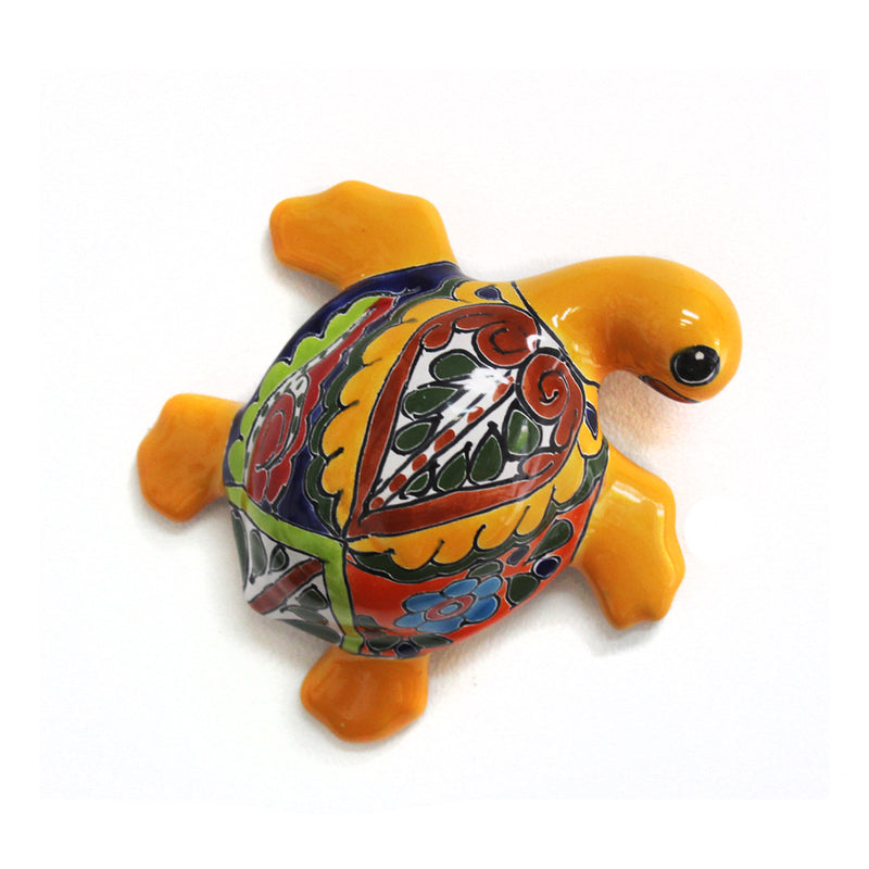 Small Wall Turtle- 6.25" x 6.25" (Yellow)-   LICXTS238