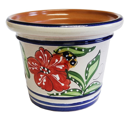 Florida Palmera Pot 13.25"-   GCF2003