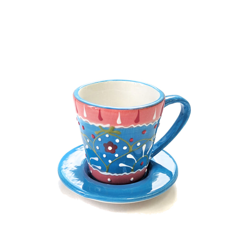 Espresso Cup With Saucer- RS204045