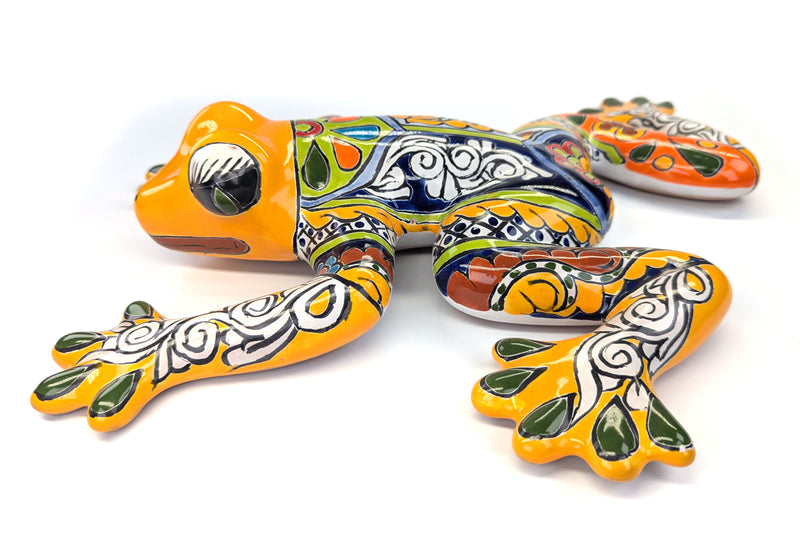 Medium Wall Frog- 15" X 15" (Yellow)-   LICXWF198