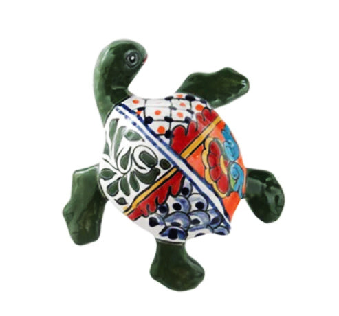 Small Wall Turtle- 6.25" x 6.25" (Green)-   LICXTS238