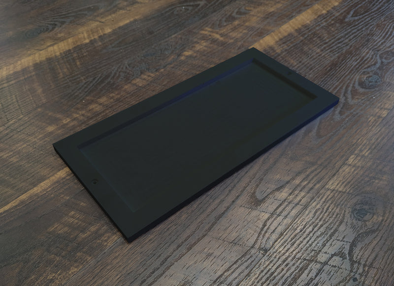 HDPE Black Horiz. 5 Number Frame