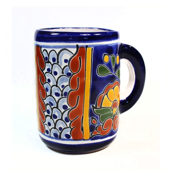 Talavera coffee mug Hand painted Mexican Talavera – Market to Market By  Tierra Fina