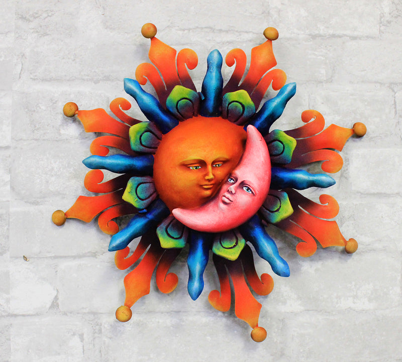 13" Airbrushed Sun face--LCSOLM1