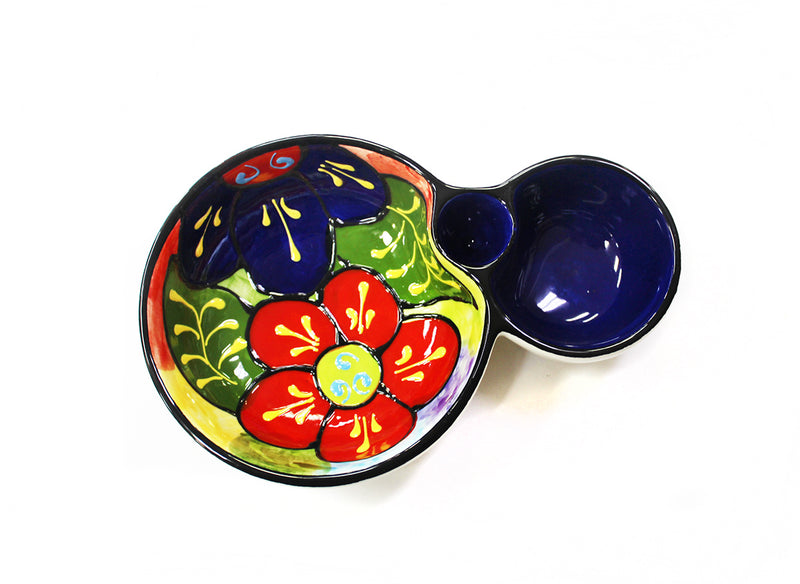 3 Compartment Olive Dish- RS70428