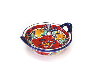 Small Bowl With Handles 5"-   QC0047