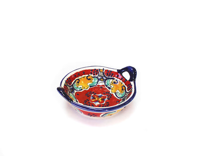 Small Bowl With Handles 5"-   QC0047