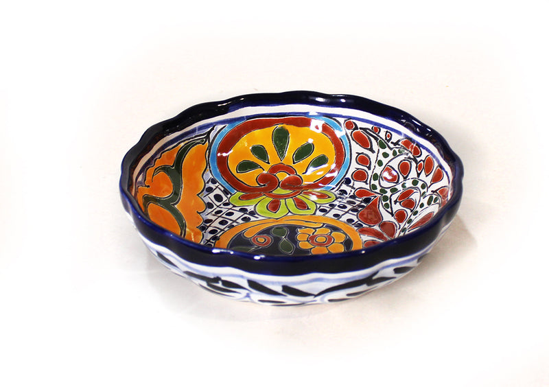 Scalloped Bowl - 8.25" x 2.5"-   LICBS005
