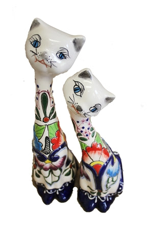 Cat figurine set