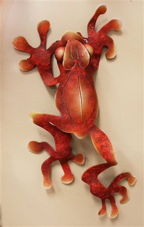 Airbrushed Frog 17" x 9"