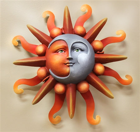 Airbrushed Sun face MED 11"