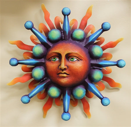 Airbrushed Sun face MED 11"