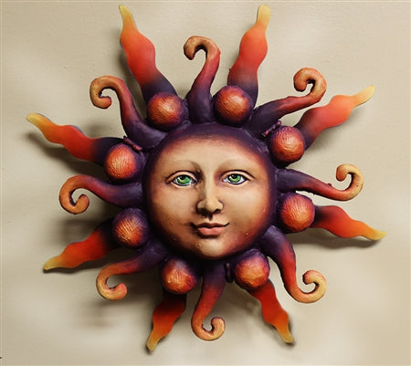 Airbrushed Sun face MED 11.5"