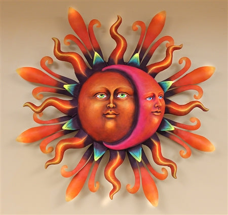 Airbrushed Sun face XLG 33"