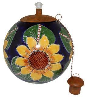 Sunflower Style Table Top Torch