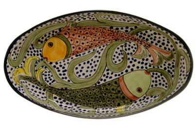 "Oval Serving Dish - 17.50"" x 10"""