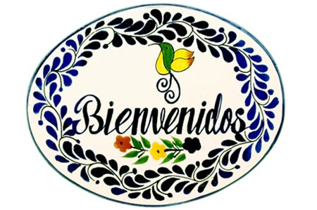 "Bienvenidos Plaque - 8"" x 10"""