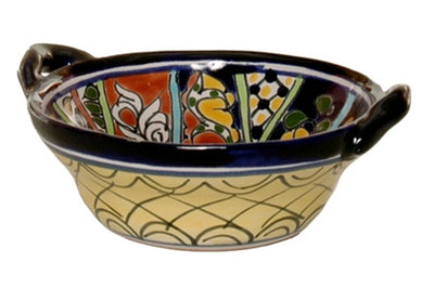 Small Bowl With Handles - 6.5" x 2.5"-   LICPR028