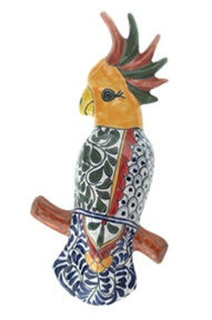 "Wall Parrot - 14""H x 6.50""W"