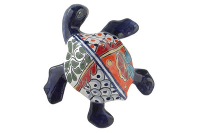Small Wall Turtle- 6.25" x 6.25" (Blue)-   LICXTS238