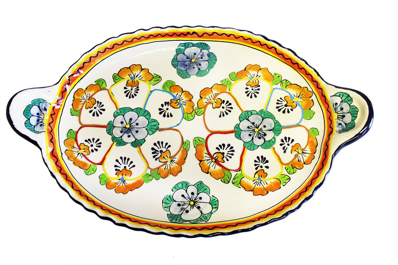 Serving Tray With Handles 14" X 23"-   QA0056