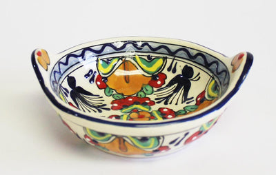 Small Bowl With Handles 5"-   QRV0047