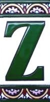 Granada Letter Z