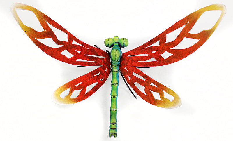 18" Extra Large Airbrushed Dragonfly